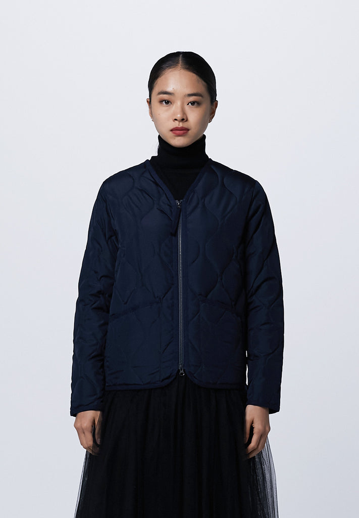 Military Down Liner Jacket - D.Navy