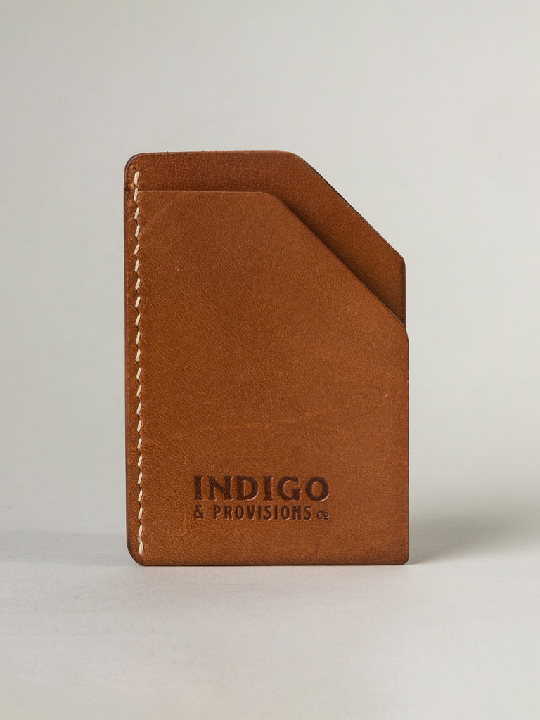 Indigo & Provisions Card Sleeve Tan