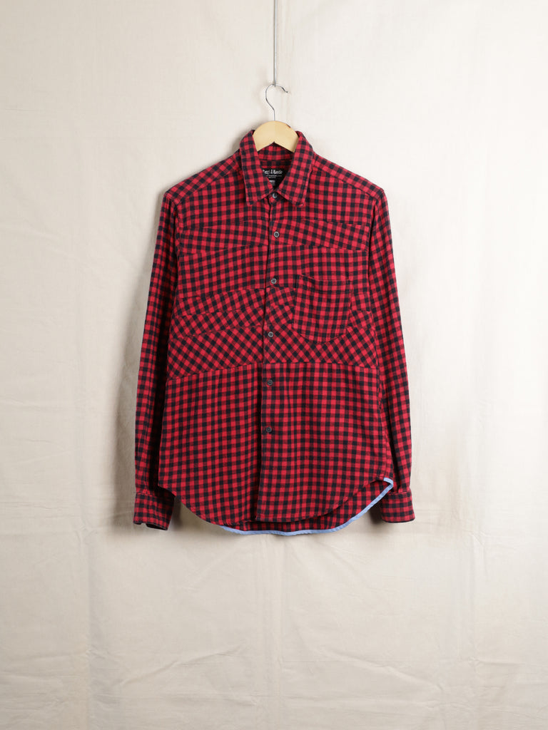 Rough and Tumble - Patchwork Flannel Shirt