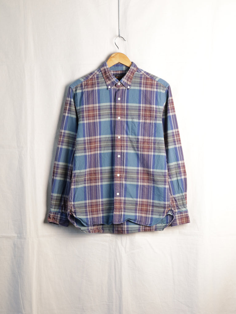 Beams+ - Check Oxford B.D Shirt