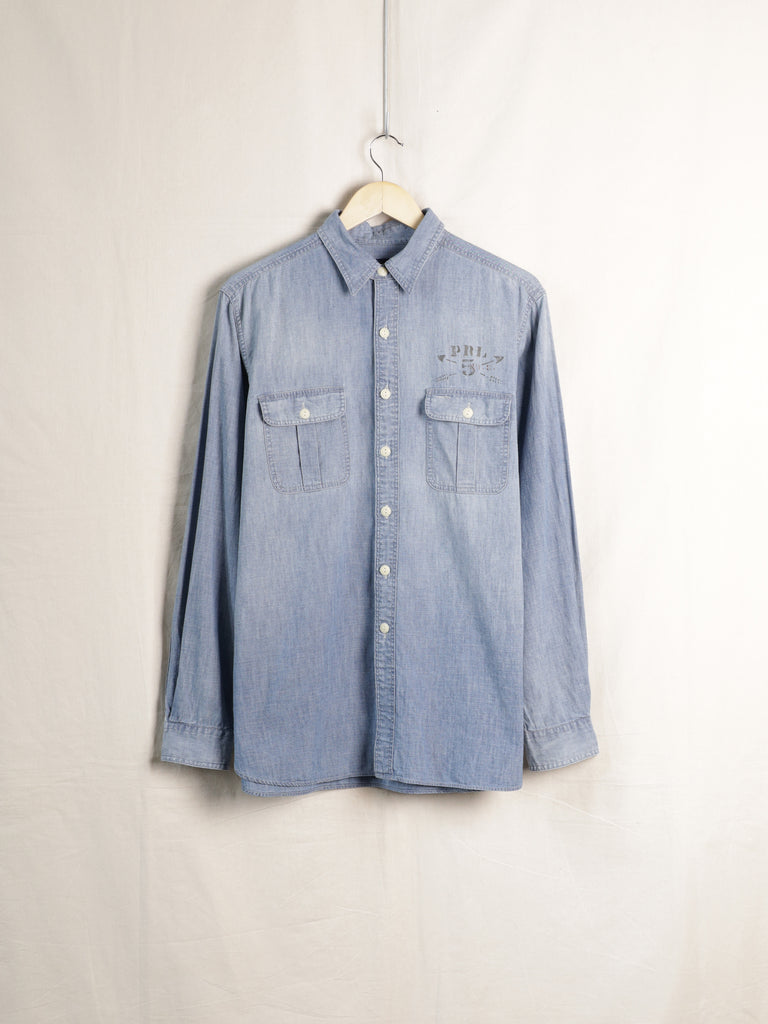 Polo Ralph Lauren - Stencil Print Chambray Work Shirt