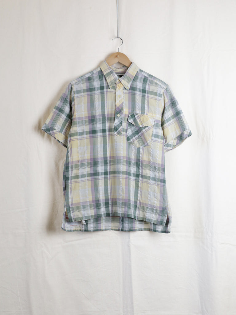 Engineered Garments - Seersucker Check Pop-Over Shirt