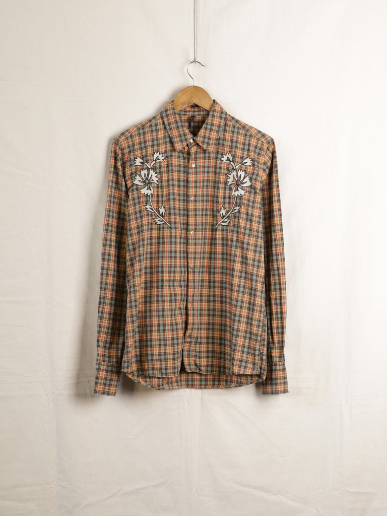 Nudie Jeans - Embroidered Check Shirt