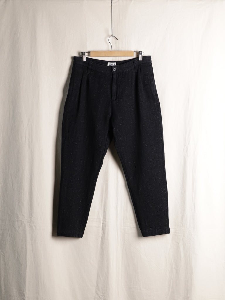Edwin - French Tweed Pleated Trousers