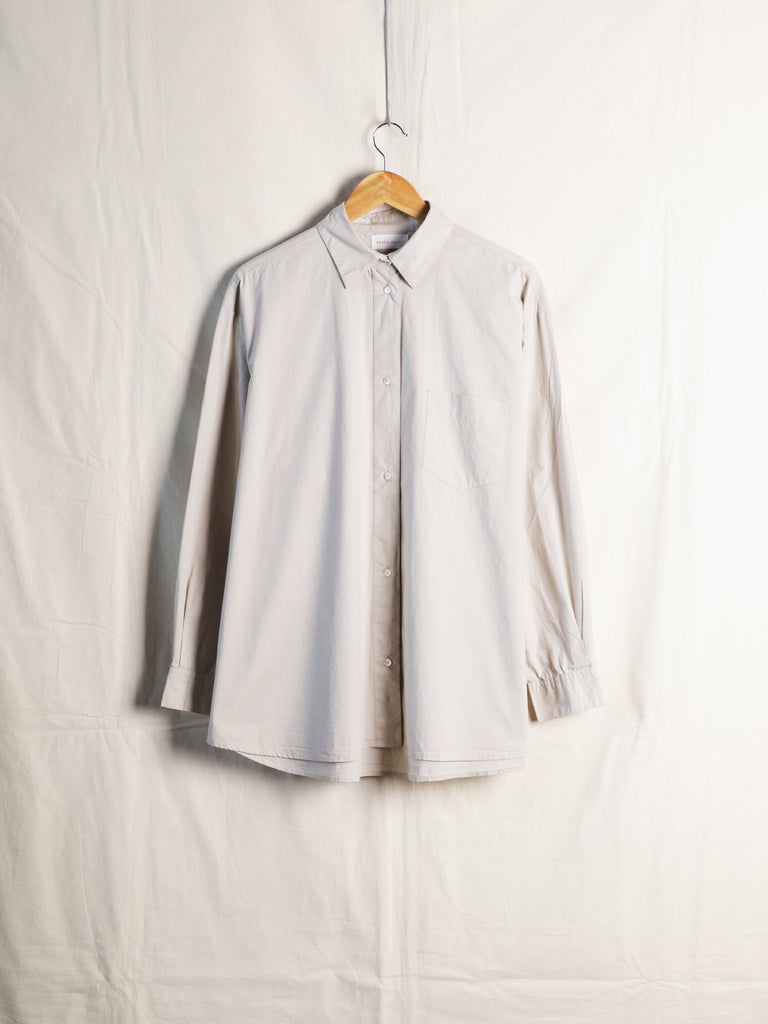 Skall Studio - "Edgar" Boxy Cotton Poplin Shirt