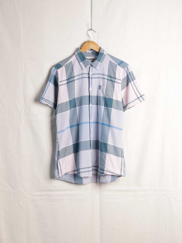 Barbour - "Douglas" S/S Tailored Fit Madras Shirt