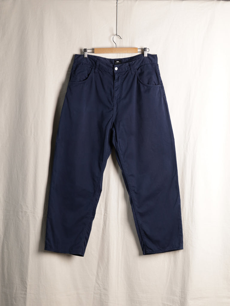 Edwin - "Tyrell" Peached Twill Loose Trousers