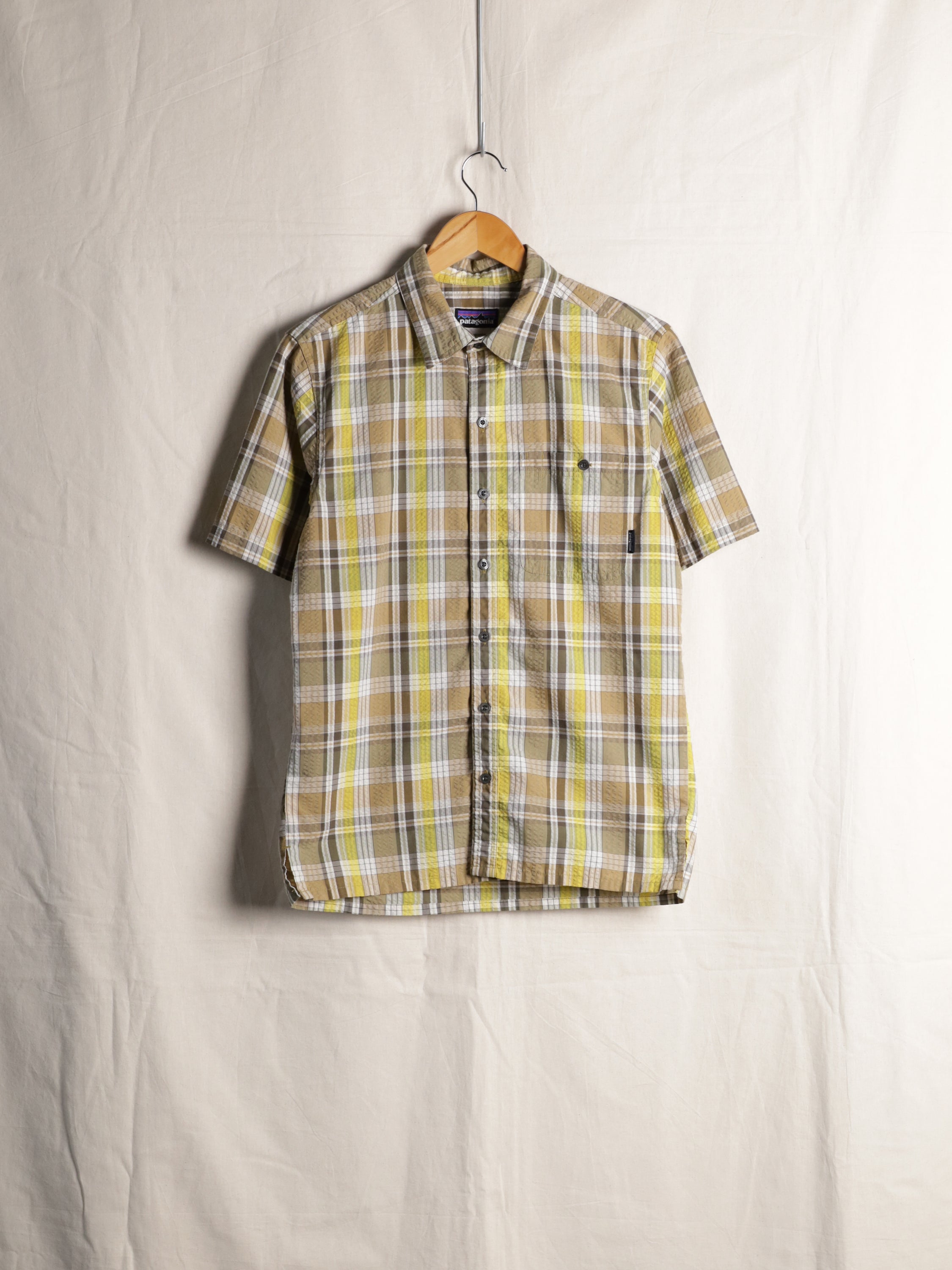 トップス 00'S patagonia Seersucker Check Shirt Patagonia