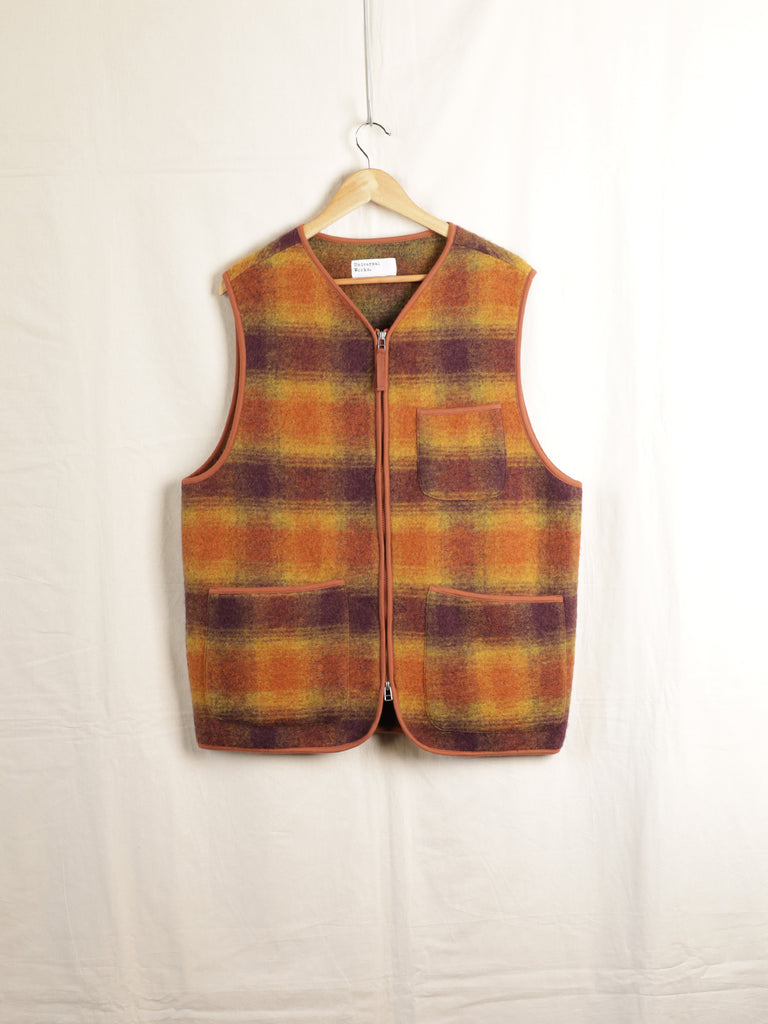 Universal Works - Wool Fleece Zip Gilet