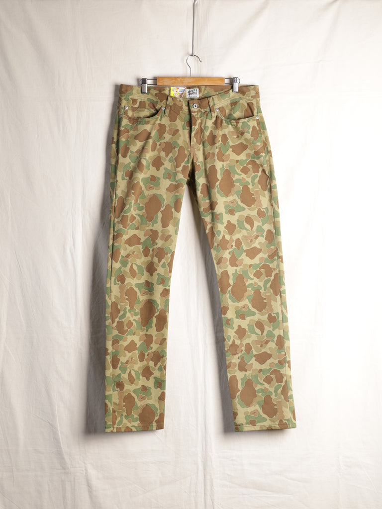 Naked & Famous - "Weird Guy" Double Camo Jeans