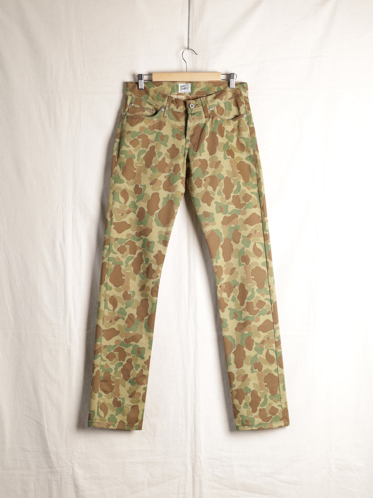 Naked & Famous - "Weird Guy" Double Camo Jeans