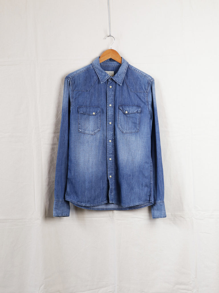 Nudie Jeans - "Jonis" Denim Western Shirt