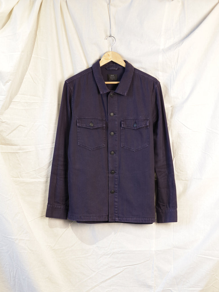 NEUW - Purple Herringbone Overshirt