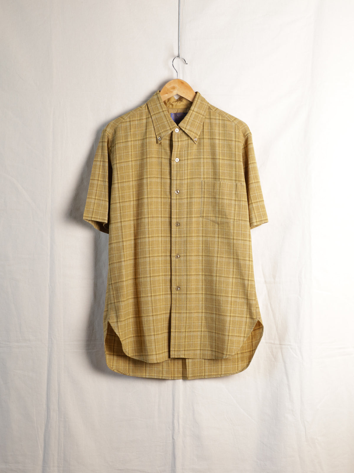 Pendleton - 60s Check Wool S/S Shirt | Indigo & Provisions