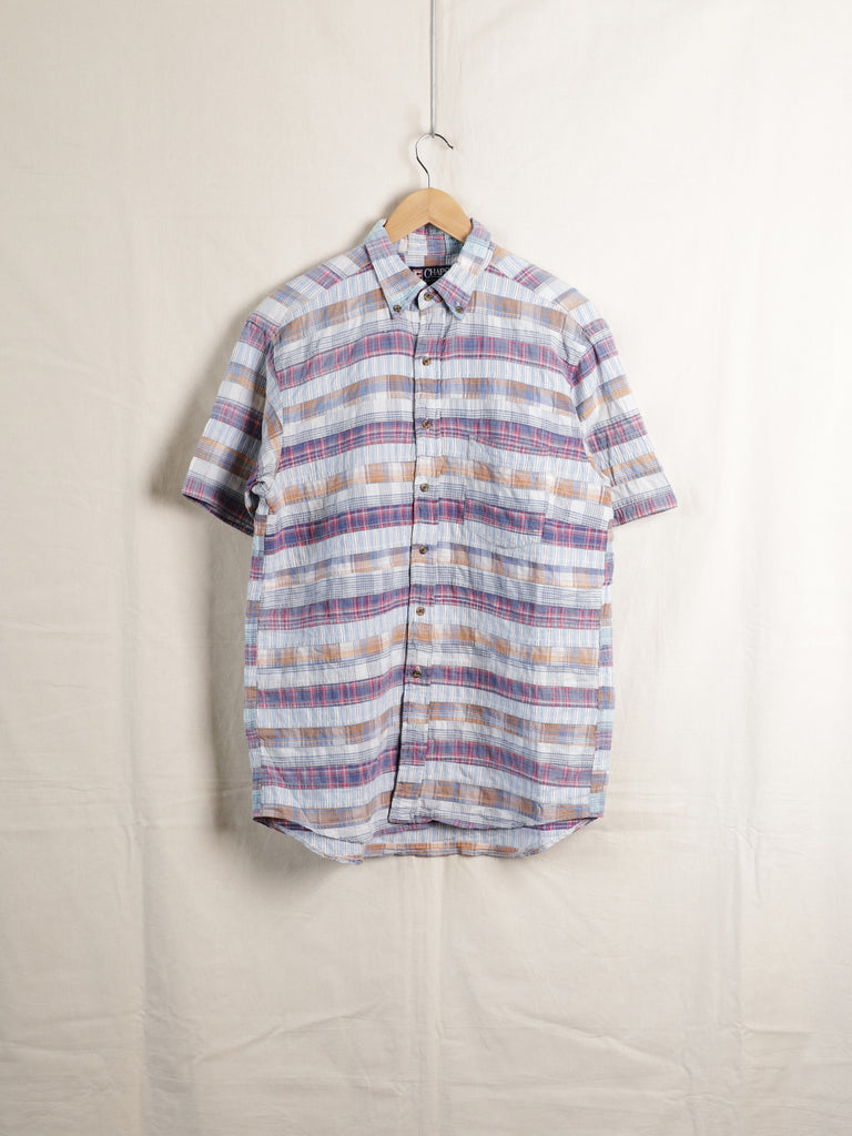 Chaps by Ralph Lauren - Patchwork Madras S/S Shirt
