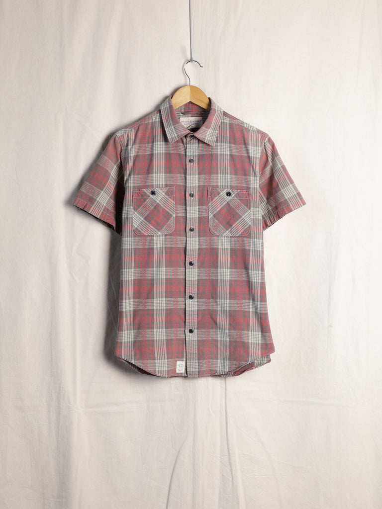 Denim Supply Ralph Lauren S/S Jacquard Check Work Shirt