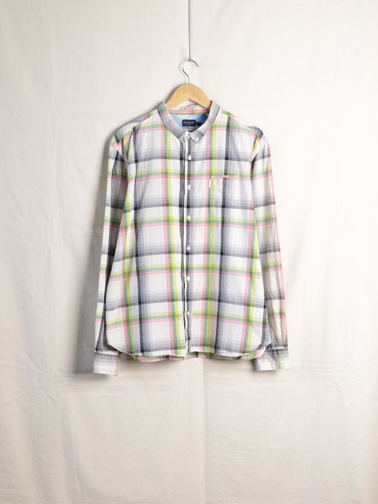 Paul Smith Jeans - Organic Cotton Oxford Check Shirt