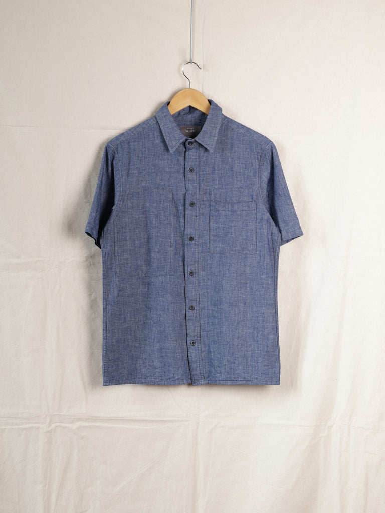 Private White V.C - Short Sleeve Chambray Shirt