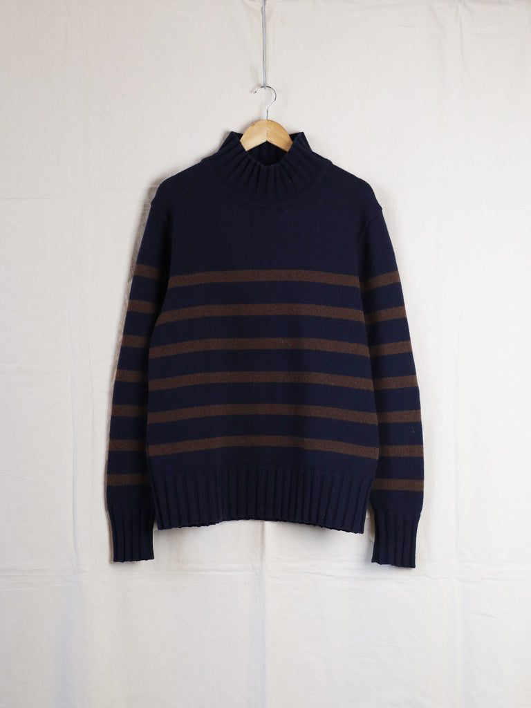 Universal Works - Stripe Fisherman Jumper