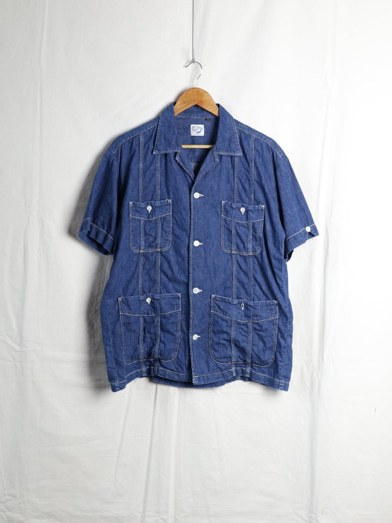 orSlow x BEAMS - S/S Denim Safari Shirt