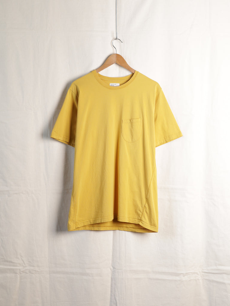 Universal Works - Yellow Pocket Tee