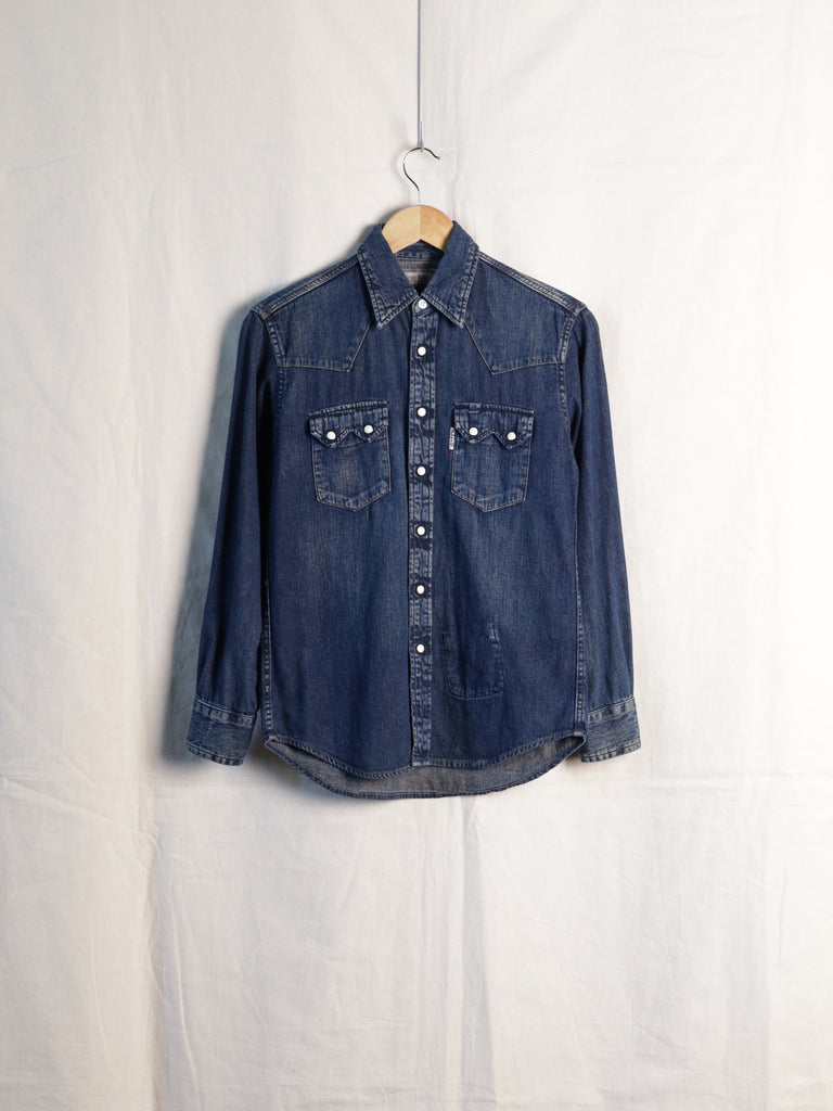 Blue Blue Japan - Three Pocket Denim Western Shirt