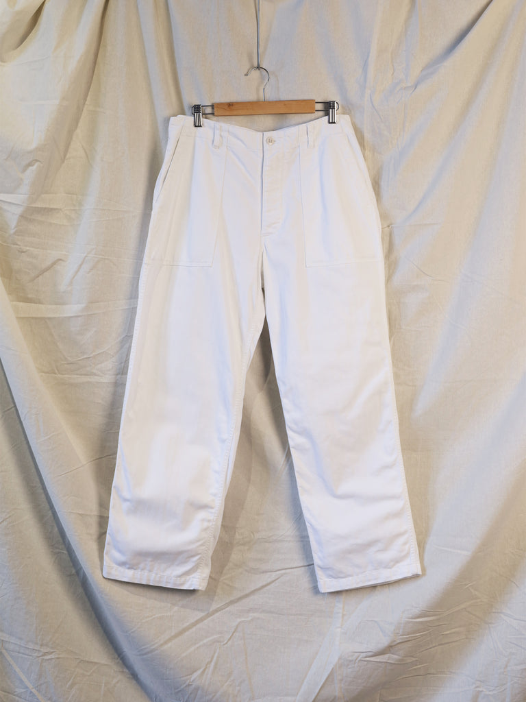 Engineered Garments - Fatigue Pant White Herringbone