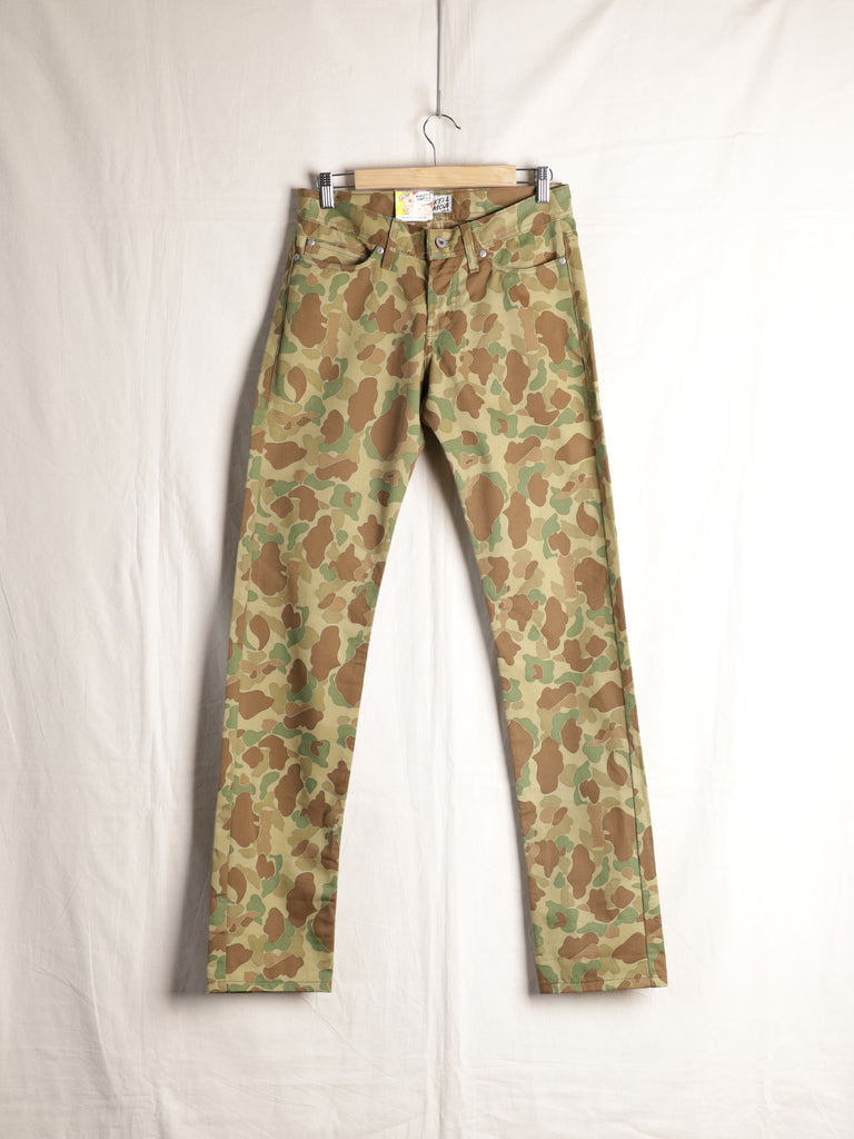 Naked & Famous - "Weird Guy" Double Camo Jeans