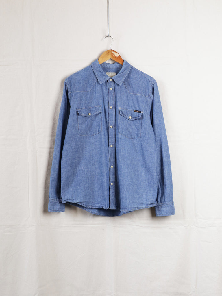 Nudie Jeans - "George" Chambray Western Shirt