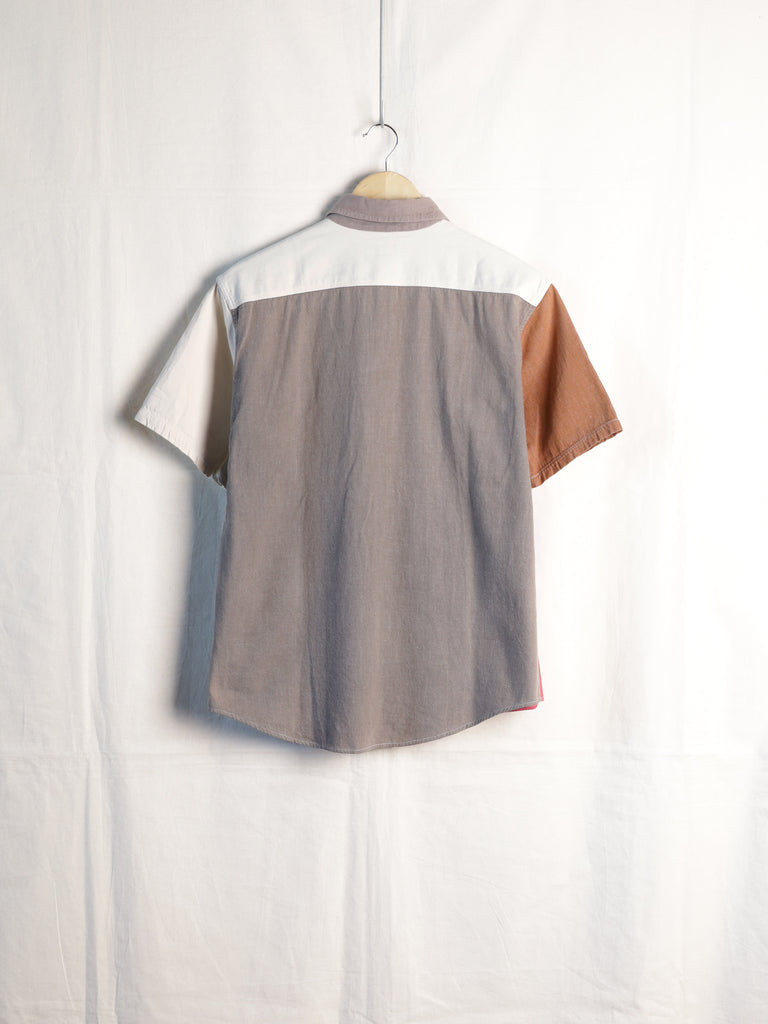 Sugarcane - Colour Block S/S Work Shirt