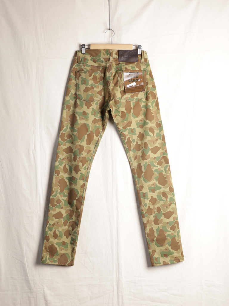 Naked & Famous - "Weird Guy" Double Camo Jeans