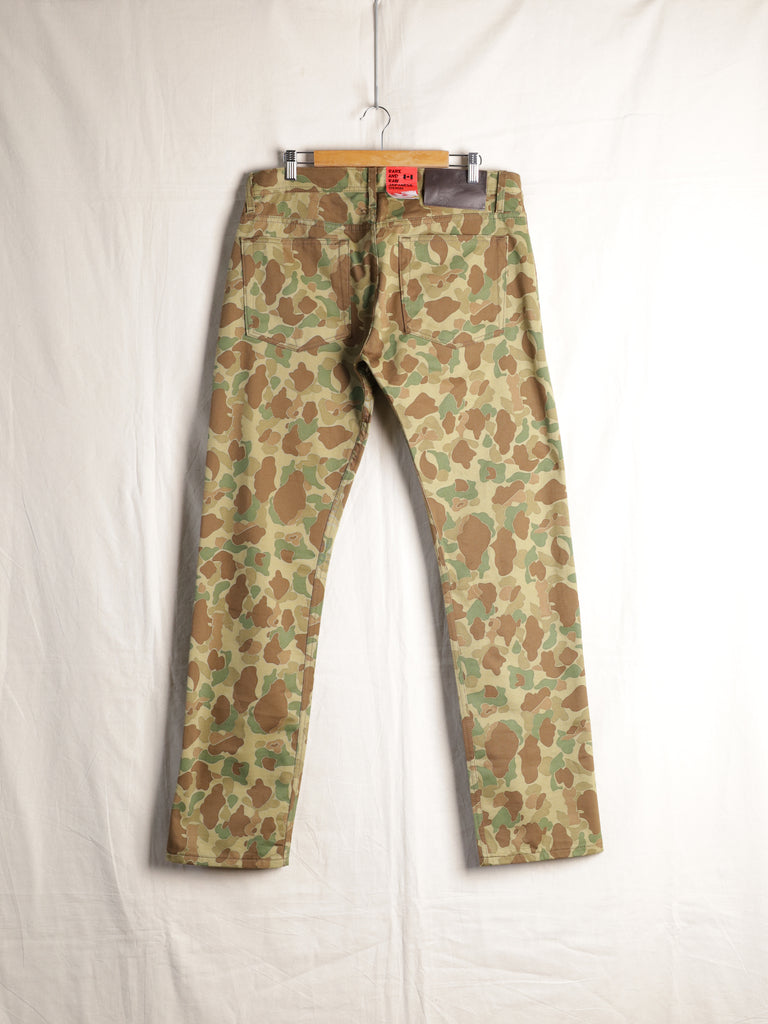 Naked & Famous - "Weird Guy" Double Camo Jeans