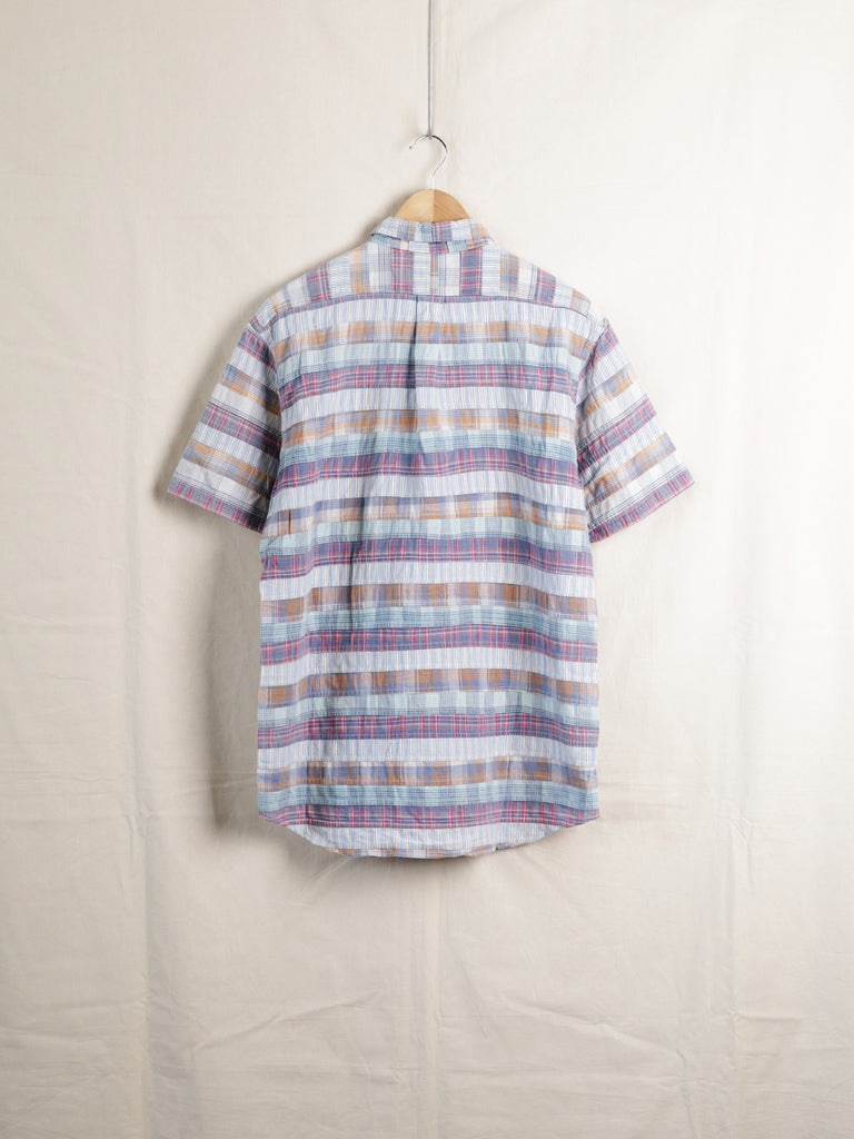 Chaps by Ralph Lauren - Patchwork Madras S/S Shirt