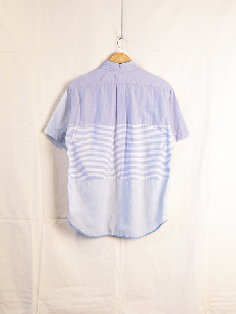 Rough and Tumble - Mixed Fabric S/S Shirt