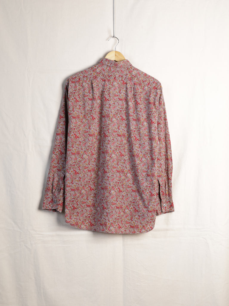 Paul Smith - 80s Printed Cotton Lawn Shirt
