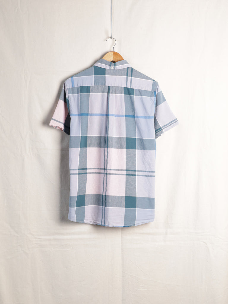 Barbour - "Douglas" S/S Tailored Fit Madras Shirt
