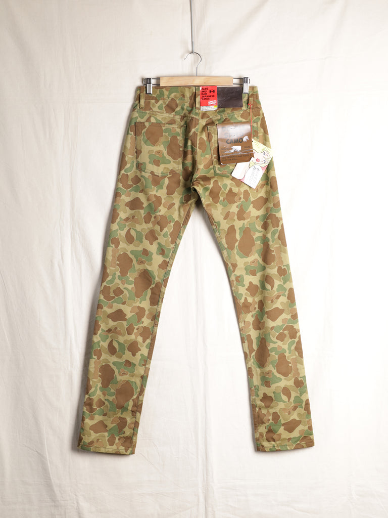 Naked & Famous - "Weird Guy" Double Camo Jeans