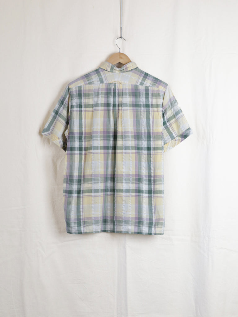 Engineered Garments - Seersucker Check Pop-Over Shirt