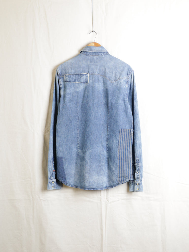 Scotch & Soda - Patchwork Denim Western Shirt