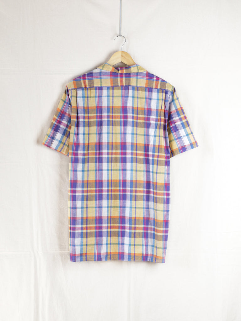 Pendleton - 80s LOBO Open Collar Madras Shirt