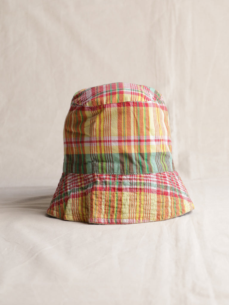 Engineered Garments - Twill x Madras Bucket Hat