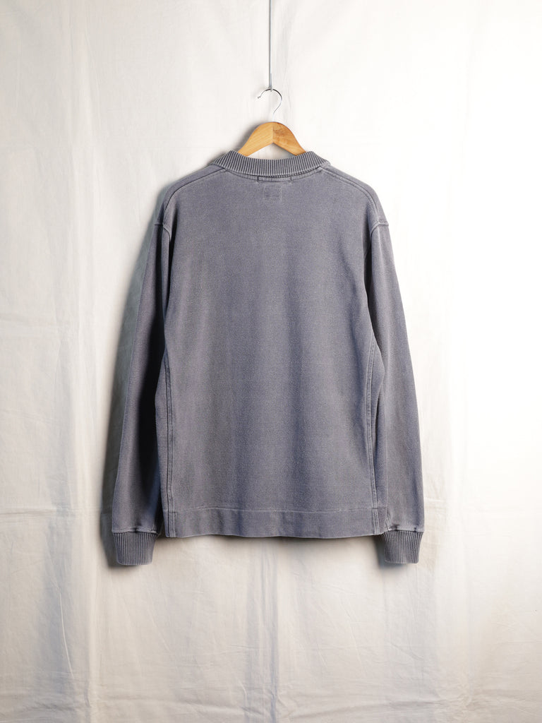 C.P. Company - Pigment Dyed 1/2 Placket Sweatshirt