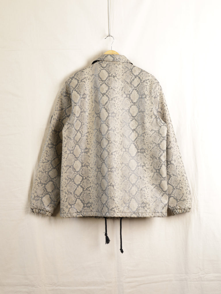 Checks Downtown - Snake Vinyl Coach Jacket