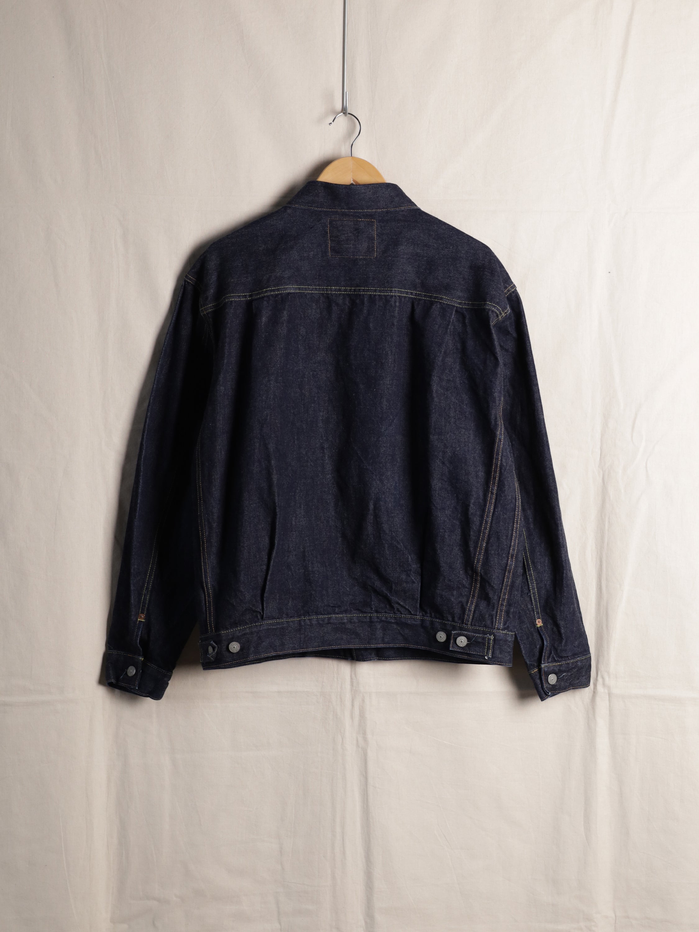 11oz Blue Denim Work Coat | Indigo & Provisions