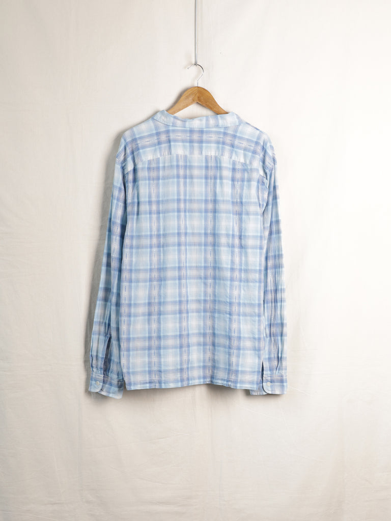 RRL Ralph Lauren - Jacquard Check Loop Collar Work Shirt