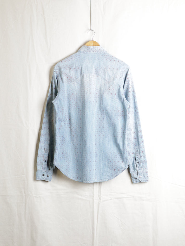 Scotch & Soda - Printed Denim Western Shirt