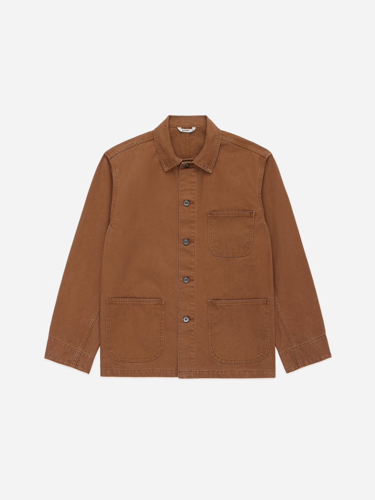 Chore Jacket - Rust Stonewash Duck Canvas