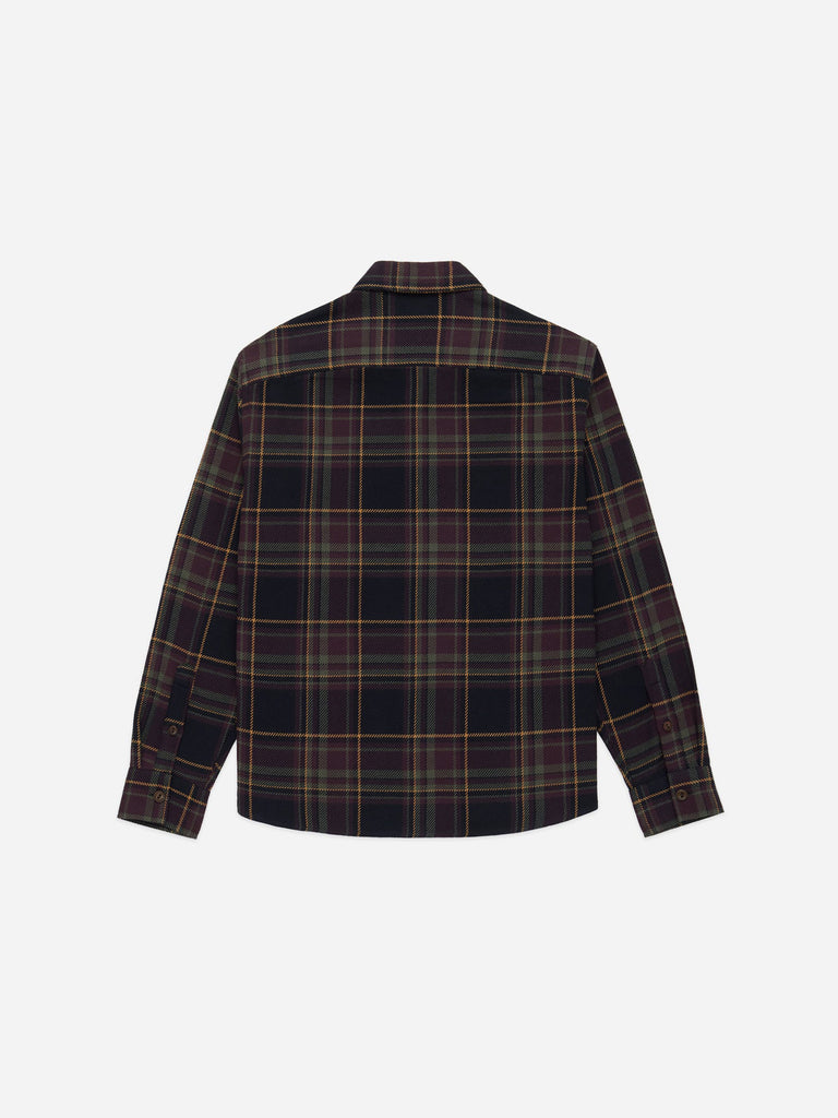 Utility Flannel - Black/Olive