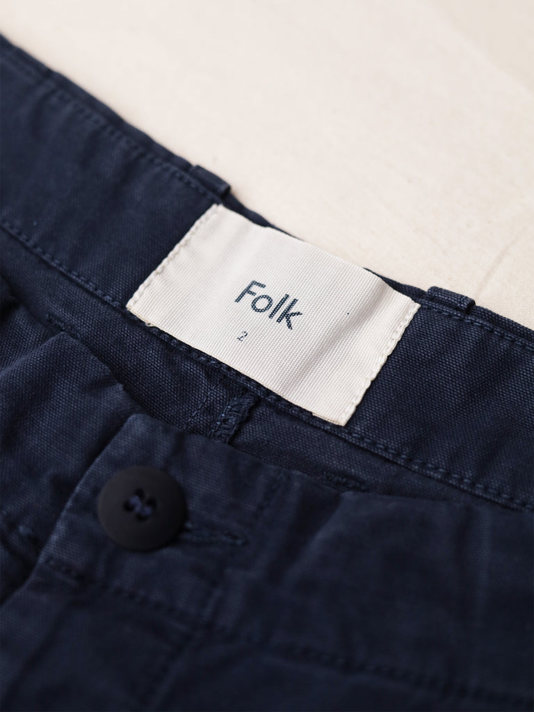 Folk Clothing - Assembly Pant Navy