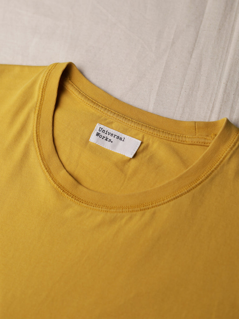 Universal Works - Yellow Pocket Tee